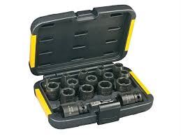 DeWALT DT7506 17-ti dílná sada hlavic pro rázové utahováky