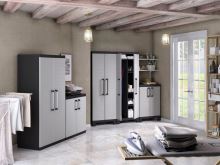 KETER DETROIT XL Multipurpose Cabinet Vysoká úložná skříň šedá   252268 (6)
