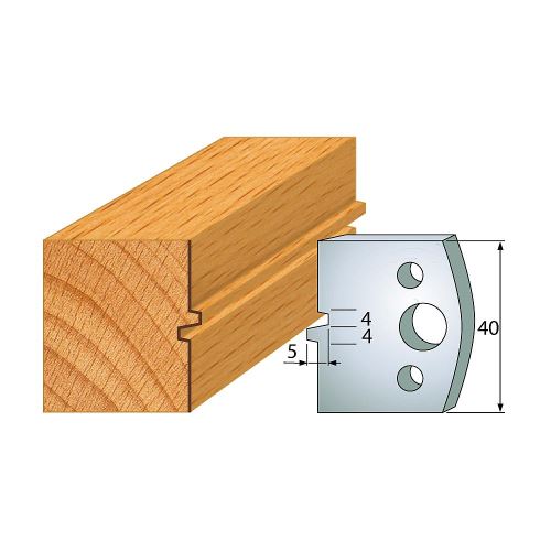 IGM profil 074 - pár nožů 40x4mm SP