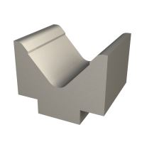 Metallkraft  V matrice 80° / V=125 mm / délka 200 mm