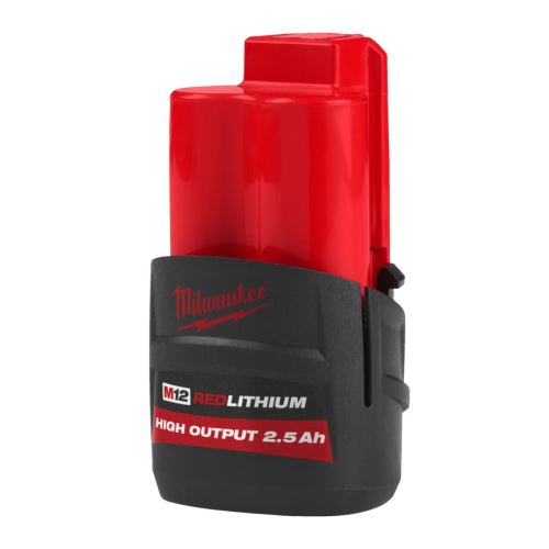 MILWAUKEE M12HB2.5 Akumulátor baterie  M12 HIGH OUTPUT 2,5AH 4932480164