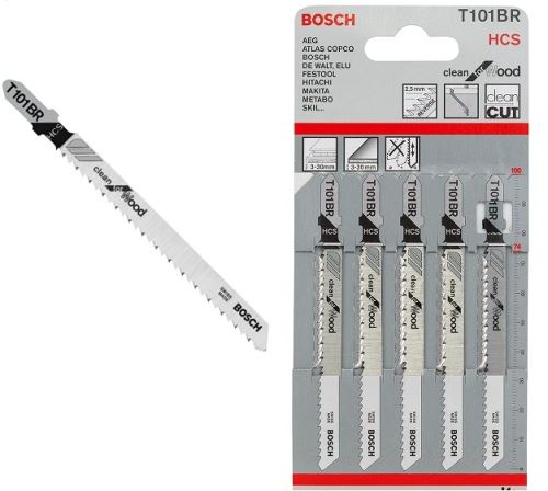 BOSCH 2608630014 pilový plátek do přímočaré pily na lamino T101BR 1ks