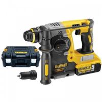 DEWALT DCH274P2T aku kladivo s bezuhlíkovým motorem 2,1J 2x5Ah S VÝMĚNNÝM SKLÍČIDLEM