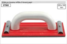 Držák pro brusnou mřížku či brusný papír rozměr 105x225mm Držák pro brusnou mřížku či brusný papír rozměr 105x225mm