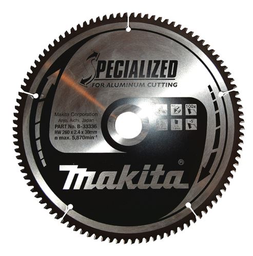 MAKITA pilový kotouč 260x30 100T =old B-09662