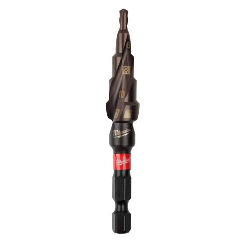 MILWAUKEE stupňovitý vrták 4-12mm  1/4" SHOCKWAWE 48899262