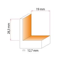 IGM F049 Velká falcovací fréza - H16 D50,8x28,3 L87 S=12,7 HW (2)