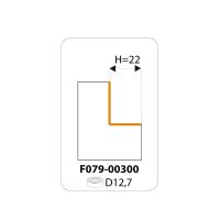 IGM F049 Falcovací žiletková fréza HW - H22 D56,7x12 L66 S=12 (1)