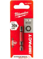 MILWAUKEE Šroubovací bit ShW TX30 50 mm 1ks