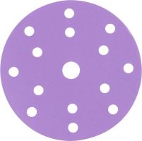 Worcraft  OS04-150-41 Brusný výsek  s otvory 150mm P400 se suchým zipem balení 5 kusů