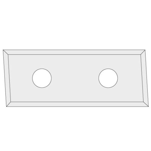 IGM N017 Žiletka tvrdokovová Z4 zkosená 3° - 28,3x12x1,5 LaminoMDF