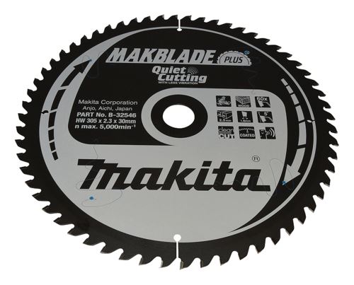 MAKITA kotouč pilový dřevo MAKBLADEplus 305x2.3x30mm 60Z = oldB-08713