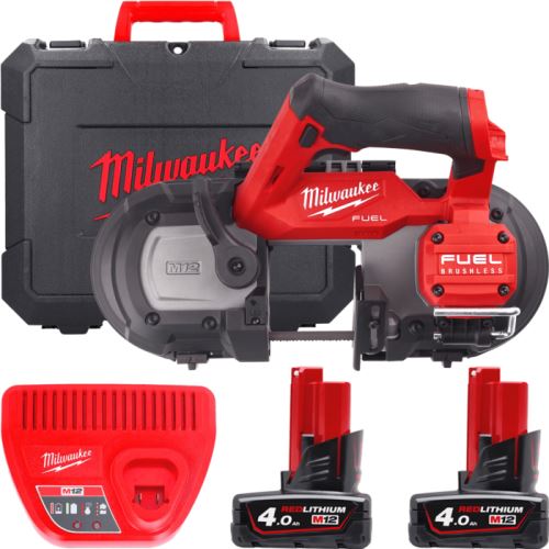 MILWAUKEE M12FBS64-402C aku pásová pila bez aku a nabíječky 4933478441