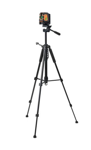 Geo1X GREEN SET zeleného křížového laseru Geo1X GREEN a klikového fotostativu 55 - 150 cm