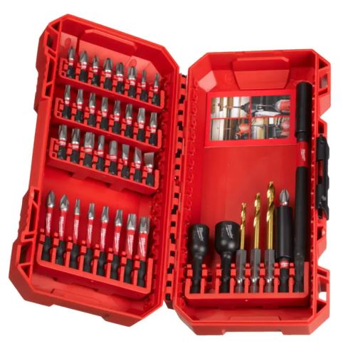 MILWAUKEE 4932492004 Sada bitů v kufříku SHOCKWAVE IMPACT DUTY - 40ks