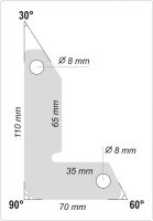 YATO Magnetické držáky svářečské sada 2ks síla 32kg (1)