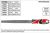 YATO Pilník plochý délka 300mm středně hrubý YATO Pilník plochý délka 300mm středně hrubý