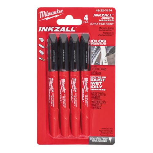 MILWAUKEE 48223154 značkovač fix popisovač  sada 4ks