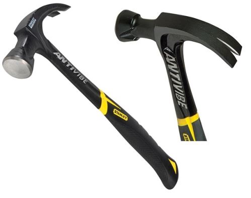 STANLEY FMHT1-51275 FatMax ocelové kladivo, zahnuté čelisti 453g