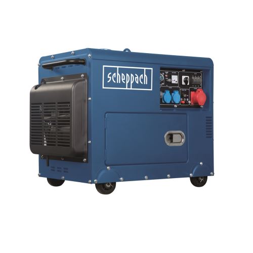 SCHEPPACH  SG 5200 D Dieselová elektrocentrála 5000W ZDARMA MOTOROVÝ OLEJ