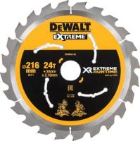 DEWALT DT99568 Kotouč pilový na dřevo 216 x 30mm, 24 zubů, šířka SK plátků 2.160