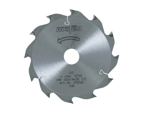 MAFELL 092560 Pilový kotouč - HM, 120 x 1,2/1,8 x 20 mm, Z 12 WZ