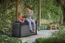 KETER Zahradní box Cortina 380 L šedý 17212402 (3)