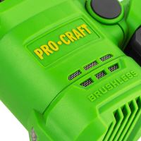 Aku vrtací kladivo  Procraft PHA50-1b-c SDS MAX (6)