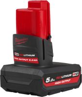 MILWAUKEE M12HB5  akumulátor baterie M12 5Ah HIGH OUT PUT  4932480165