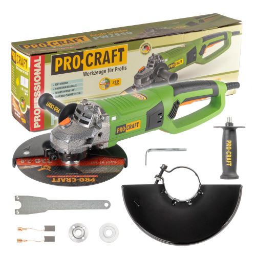 Bruska úhlová Procraft PW2550, 230mm