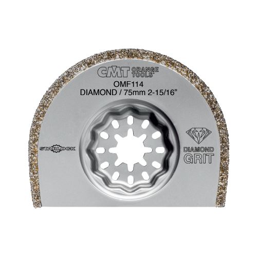 CMT Starlock Diamantový pilový list s extra životností na cihlu a beton - 75 mm, sada 5ks