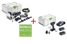 FESTOOL Frézka na kolíkové otvory DOMINO DF 500 RQ-Set