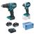 MAKITA DLX2537SJ Aku sada DHP490+DTD153 Li-ion LXT 18V