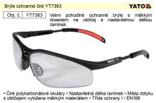 YATO ochranné brýle čiré YT7363