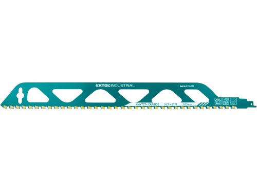 EXTOL INDUSTRIAL  plátek do pily ocasky s SK zuby, 505x50x2,5mm 8706304