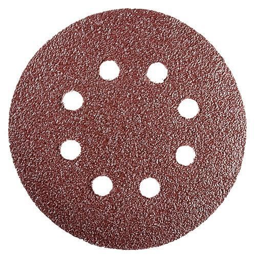 Brusný výsek 125mm s otvory Z 60 se suchým zipem balení 10 kusů Konner TO-08576