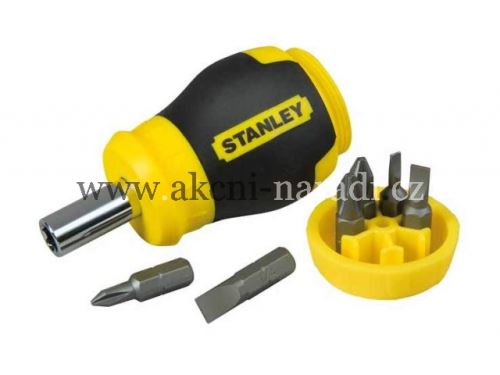 STANLEY Ráčnový šroubovák s bity STANLEY 0-69-221 0-66-357