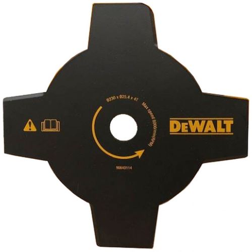 DeWALT DT20655 Nůž čtyřzubý 230mm pro křovinořez, strunovou sekačku DCM571 54V