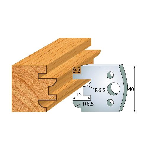 IGM profil 096 - pár nožů 40x4mm SP