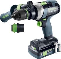 FESTOOL Akumulátorový vrtací šroubovák QUADRIVE TDC 18/4 5,2/4,0 I-Plus 575602