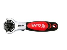 YATO  YT-03311 Gola ráčna kombinovaná pro bity a ořechy 1/4" s otočnou hlavou