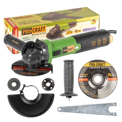 Bruska úhlová Procraft PW2700, 125mm