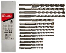 MAKITA sada vrtáků SDS-Plus 5;6;7;8;10;12;14;16mm, 14ks