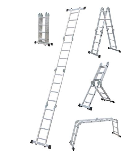 žebřík hliníkový multifunkční skládací 1x14  460cm PLA4.460 Procraft