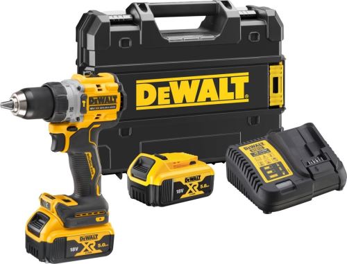 DEWALT DCD805P2T aku příklepová vrtačka 18V 2x5Ah v kufru