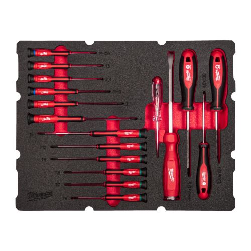 MILWAUKEE Pěnová vložka přesné šroubováky Packout  4932493644