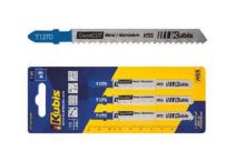 Pilové listy 3 ks, řezání kovu, plastů o tloušťce 3-15 mm, rozteč zubů 3.0, T127D