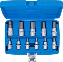 BGS Technic Gola ořechy imbus 1/ 2" sada 11 kusů, palcové rozměry 7/32"-13/16"