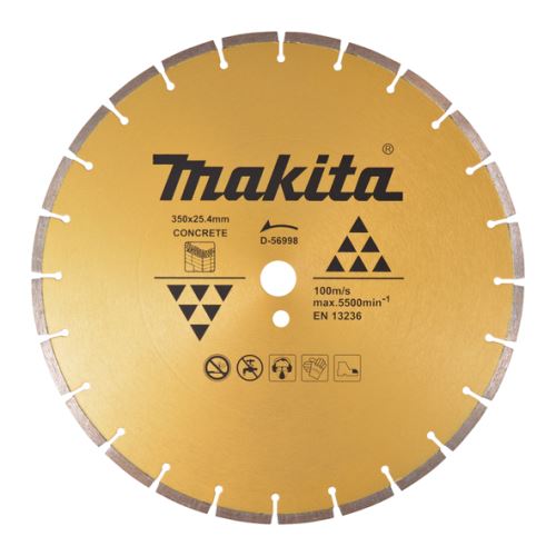 MAKITA D-56998 diamantový kotouč 350x25,4x7,5 mm beton