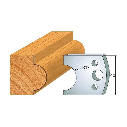 IGM profil 119 - pár nožů 40x4mm SP